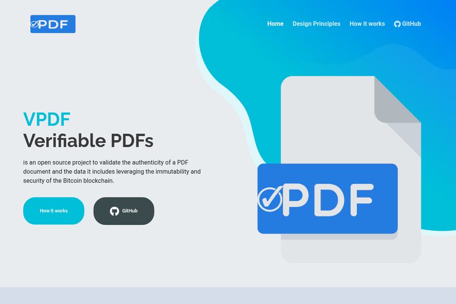 verifiable-pdfs.org — Verifiable PDFs project site